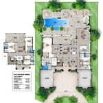 Antigua Floor Plan - Private Estate Collection - DIVCO Custom Homes, Florida