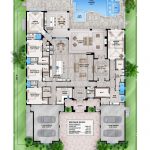 Del Fina Floor Plan, Private Estate Collection - DIVCO Custom Homes, Florida