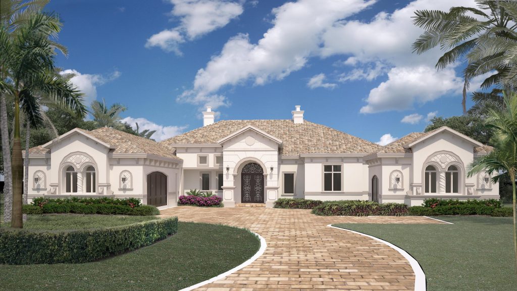 Wynwood Exterior - Private Estate Collection - DIVCO Custom Homes, Florida